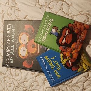 (3) Grumpy Monkey Books